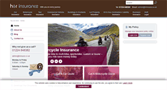 Desktop Screenshot of hrinsurance.co.uk